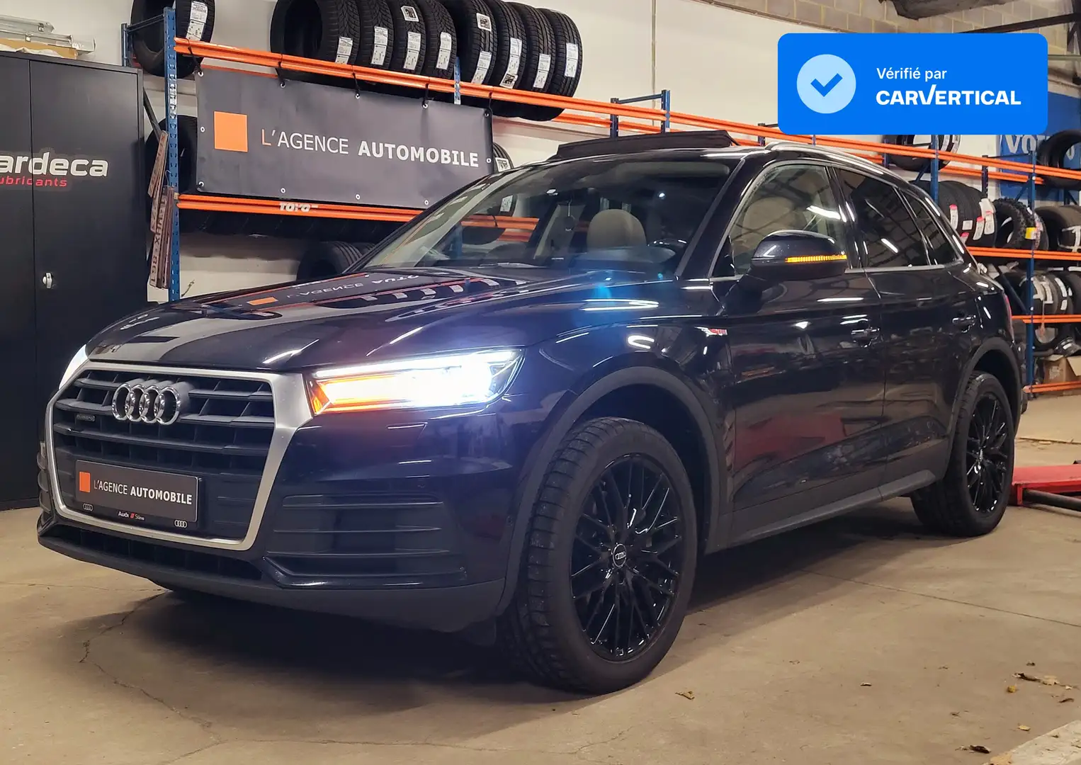 Audi Q5 2.0 TDi Quattro Sport PANO 20" Att-Remorque GAR12M Nero - 2