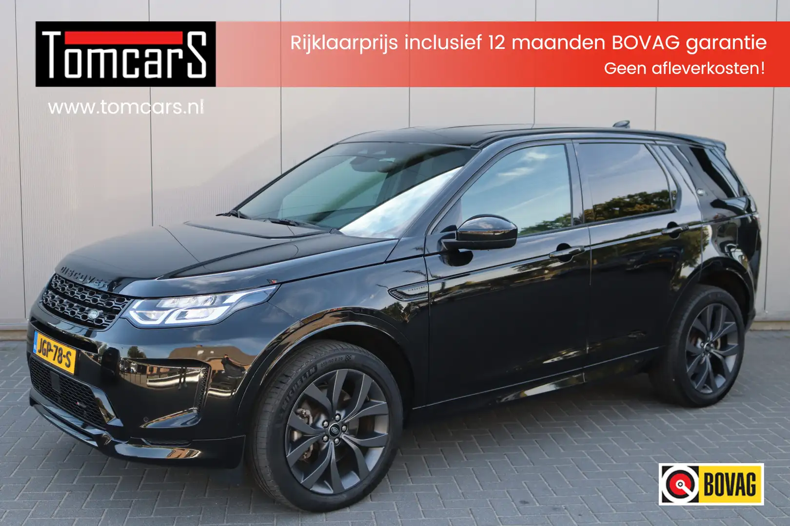 Land Rover Discovery Sport P300e 1.5 R-Dynamic Camera/Leder/Stoelverwarming/T Schwarz - 1