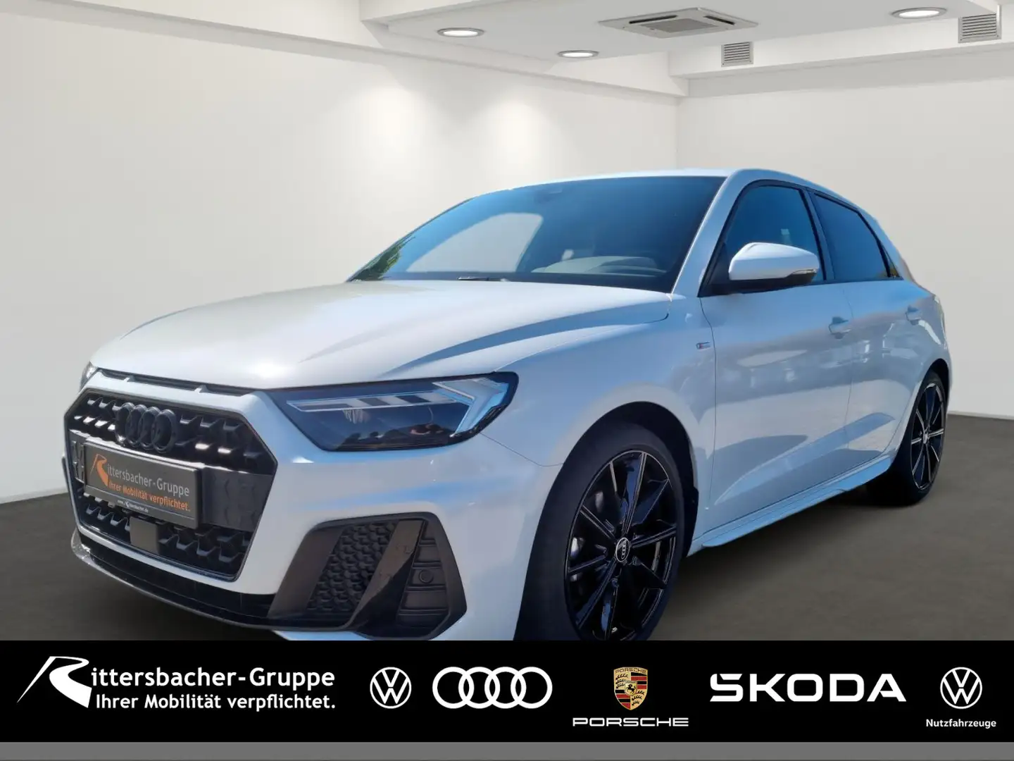 Audi A1 35 TFSI s-line LED RFK PDC vo+hi Na Blanc - 1