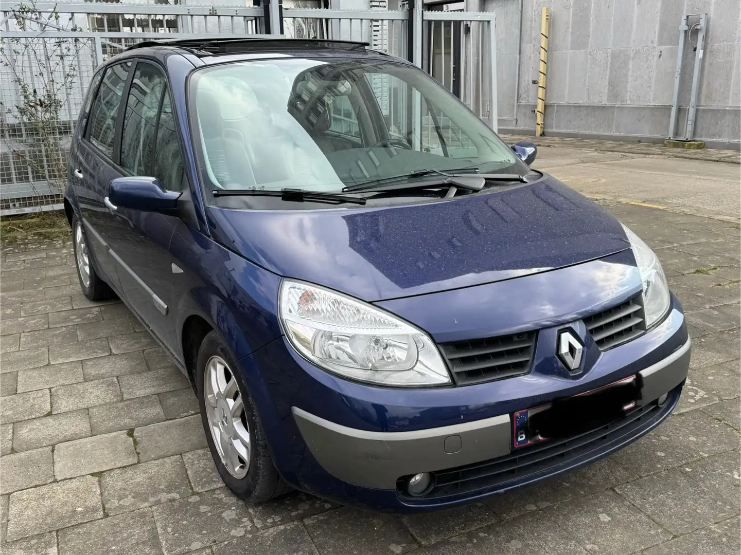 Renault Scenic 1.6i 16v Airco Toit Pano Prete à Immatriculer Blauw - 1