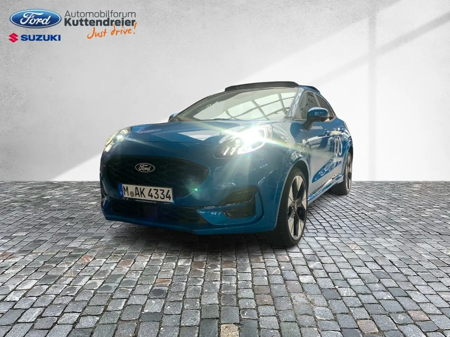 Ford Puma 1.0 EcoBoost ST-Line X ACC+LED+Navi+SD Blau - 2