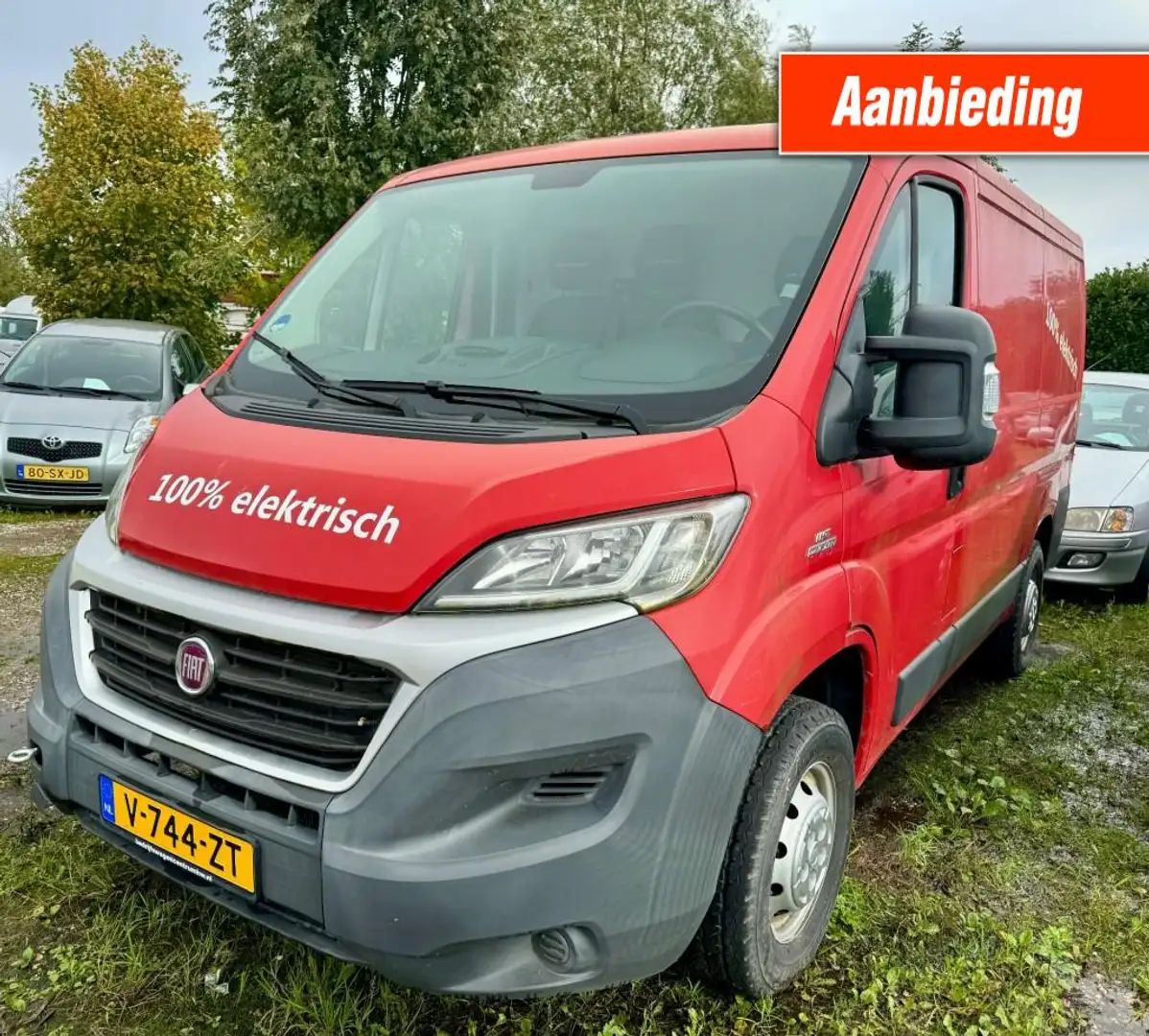 Fiat Ducato 28 Full Electrisch L1H1 Actual ACCUPAKKET MOET NAG Rouge - 1