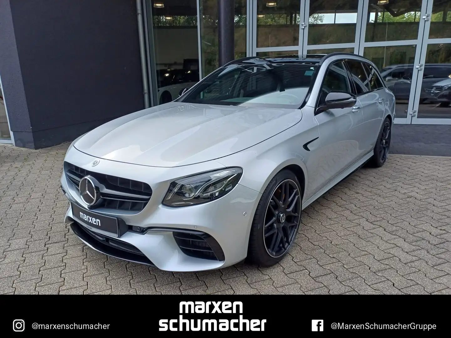 Mercedes-Benz E 63 AMG AMG E 63 S 4M+ T Keramik+Pano+Drivers+Massage LED Zilver - 1
