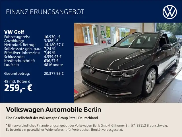 Volkswagen Golf VIII 2.0 TDI Style (EURO 6d)