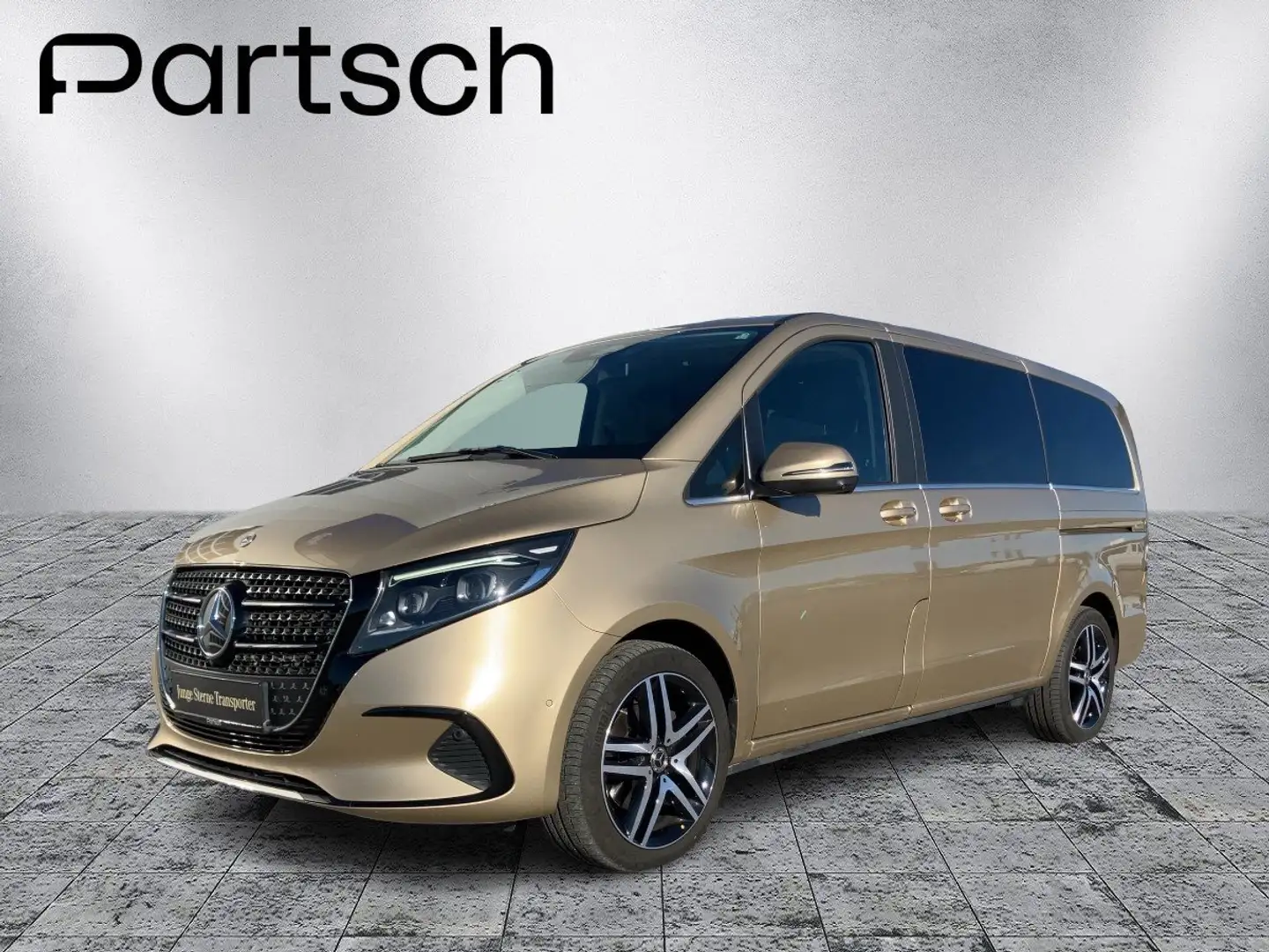Mercedes-Benz V 300 d 4MATIC AVANTGARDE Lang W-Paket AHK Sitzlü Gold - 2