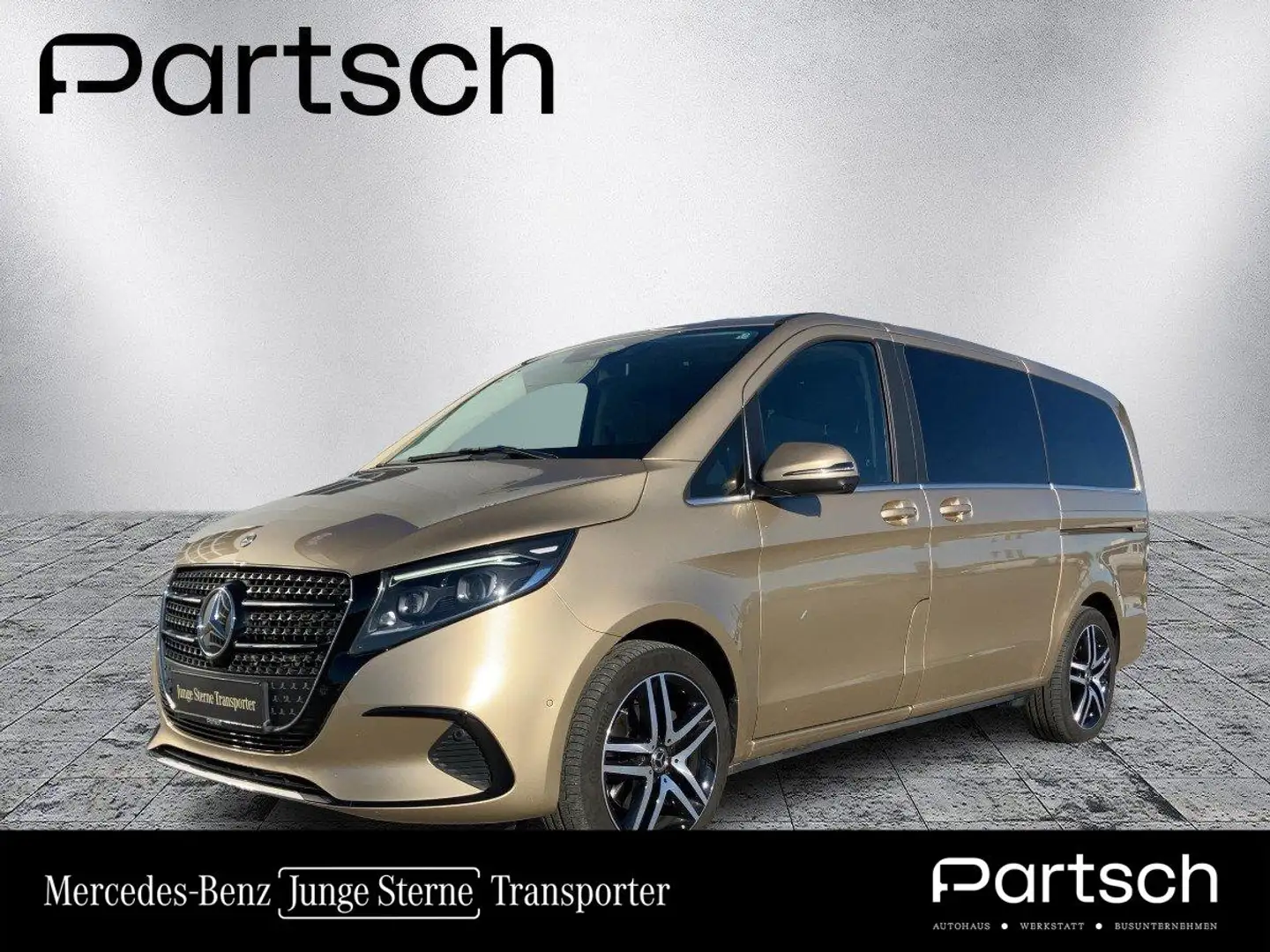 Mercedes-Benz V 300 d 4MATIC AVANTGARDE Lang W-Paket AHK Sitzlü Gold - 1