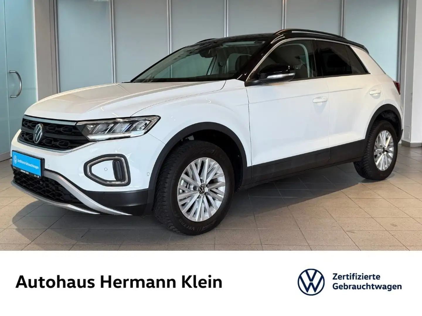 Volkswagen T-Roc 1.0 TSI Life LED, Digital Cockpit, ACC Weiß - 1