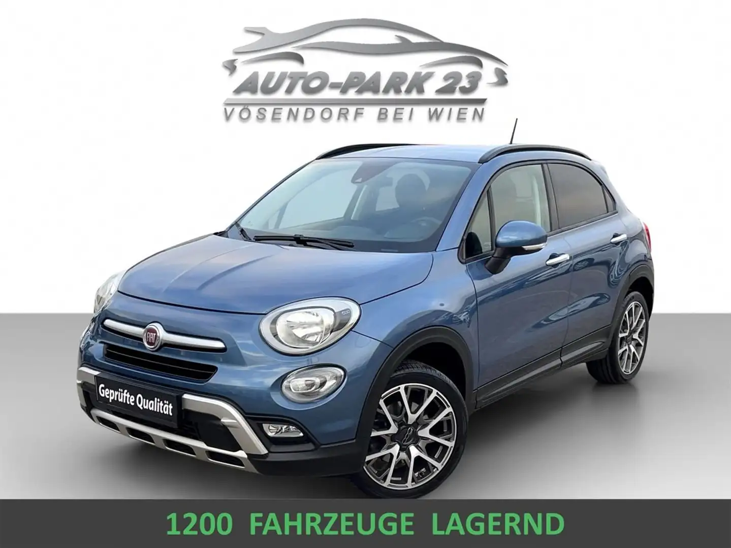 Fiat 500X JETZT-SOFORT-KREDIT**AUTOMATIC*MOD2018 Blau - 1