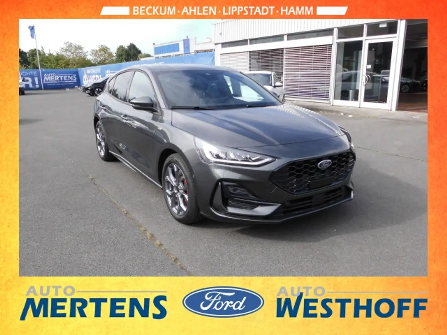 Ford Focus ST-Line 1.0 EcoBoost Mild-Hybrid EU6e Gris - 2