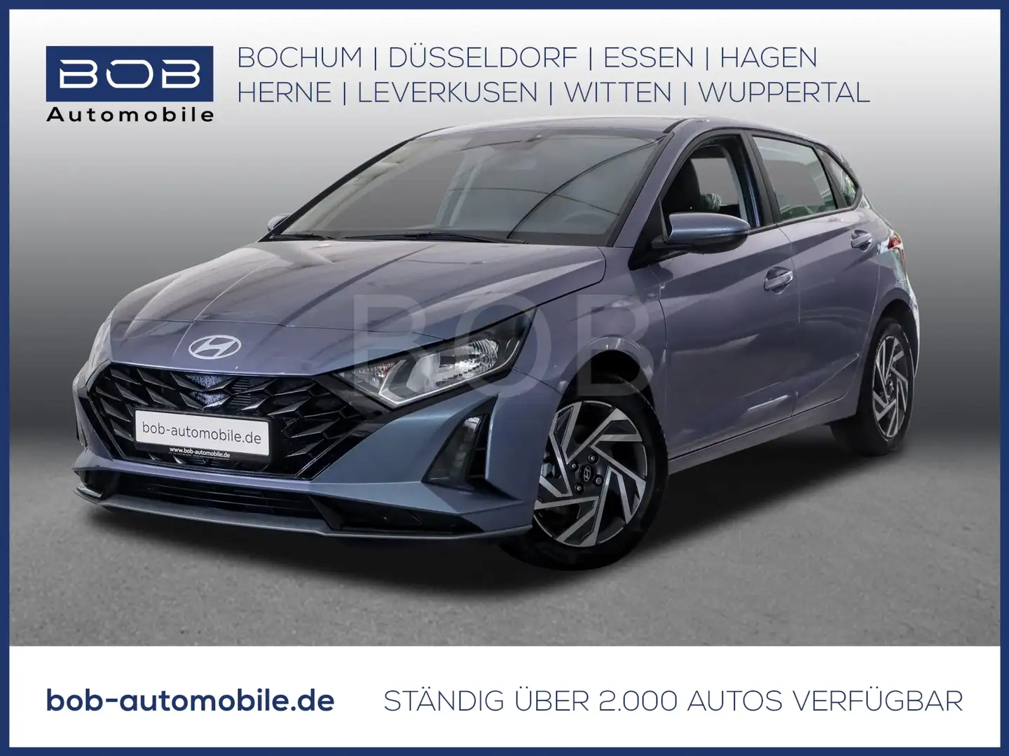 Hyundai i20 Trend 1.0 T-GDI (100 PS) 7-DCT NAVI SHZ PDC Blau - 1