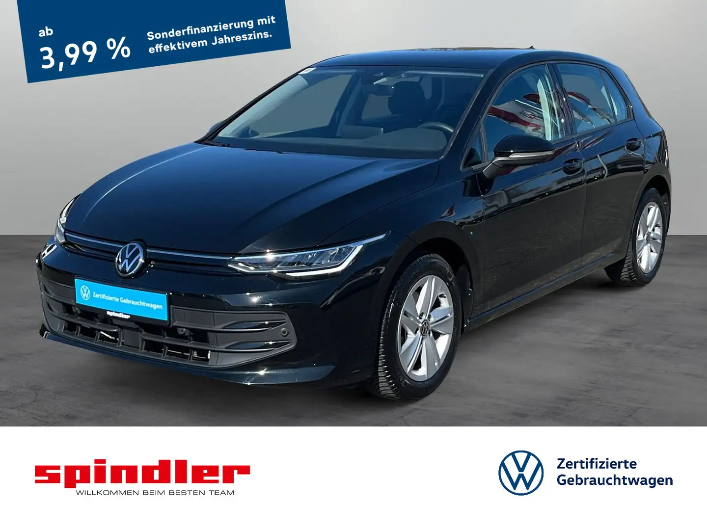 Volkswagen Golf Life 1.5 TSI / NAVI, PDC, DAB+, SH Schwarz - 1