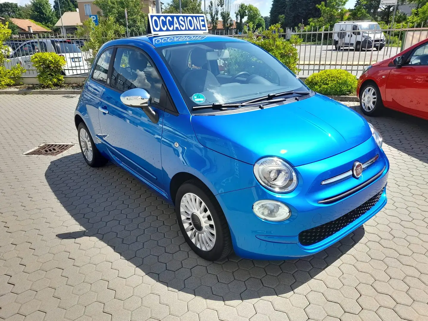 Fiat 500 1.2 Mirror 69cv Blu/Azzurro - 2
