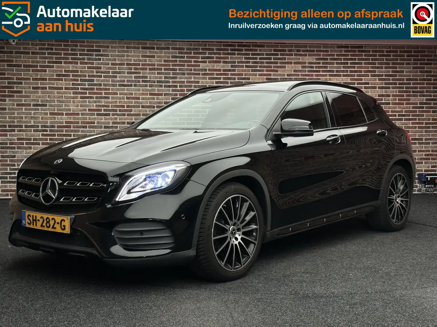 Mercedes-Benz GLA 200 AMG DAK MEMORY H&K CAMERA CARPLAY Zwart - 1