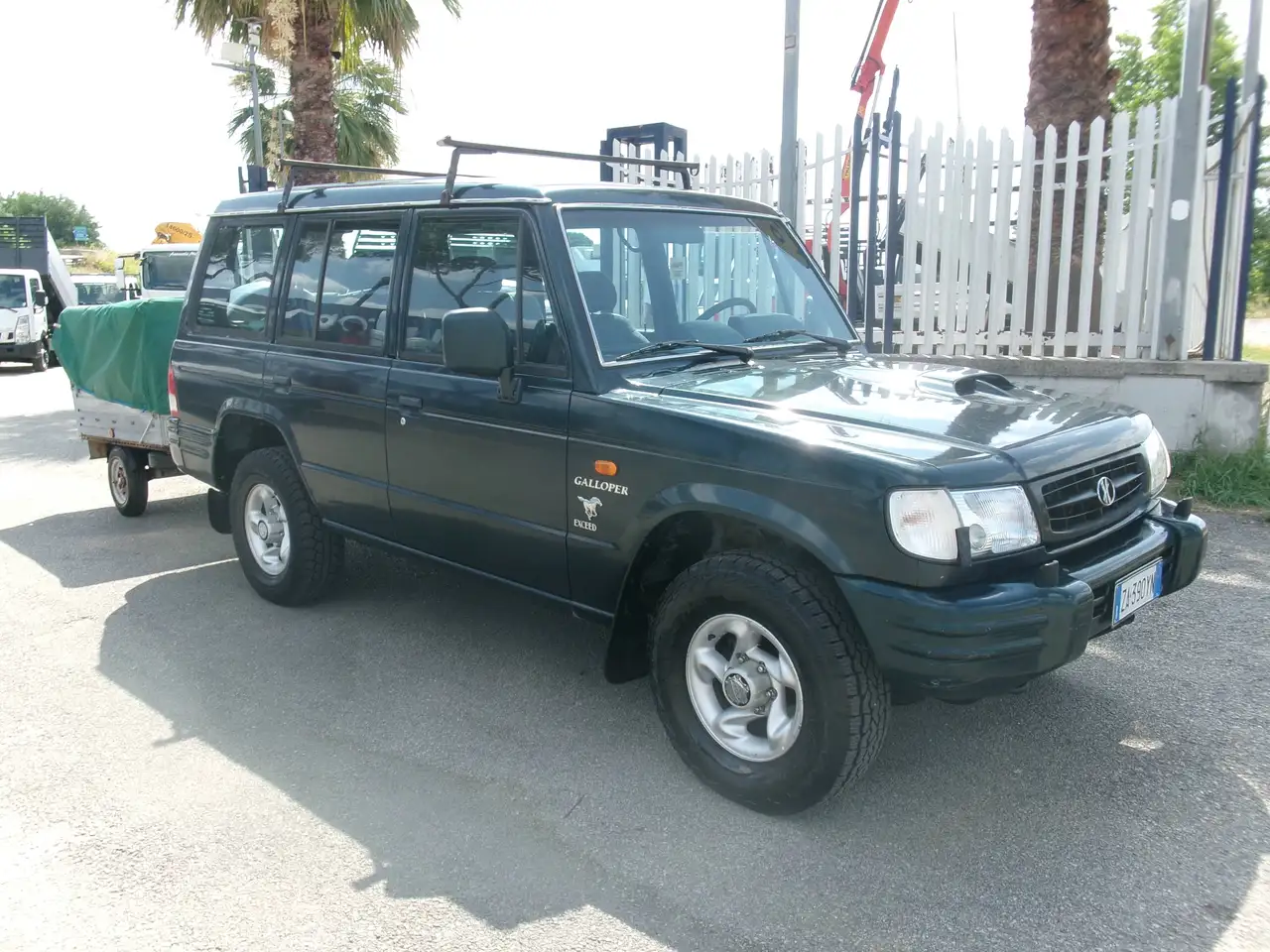 Hyundai Galloper 2.5 TDI 7 POSTI 4X4 GANCIO TRAINO CON CARRELLO COMPRESO **GUARNIZIONE TESTATA DA RIFARE**, foto 3