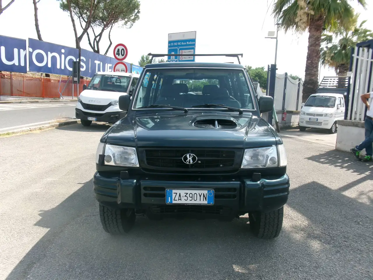 Hyundai Galloper 2.5 TDI 7 POSTI 4X4 GANCIO TRAINO CON CARRELLO COMPRESO **GUARNIZIONE TESTATA DA RIFARE**, foto 2