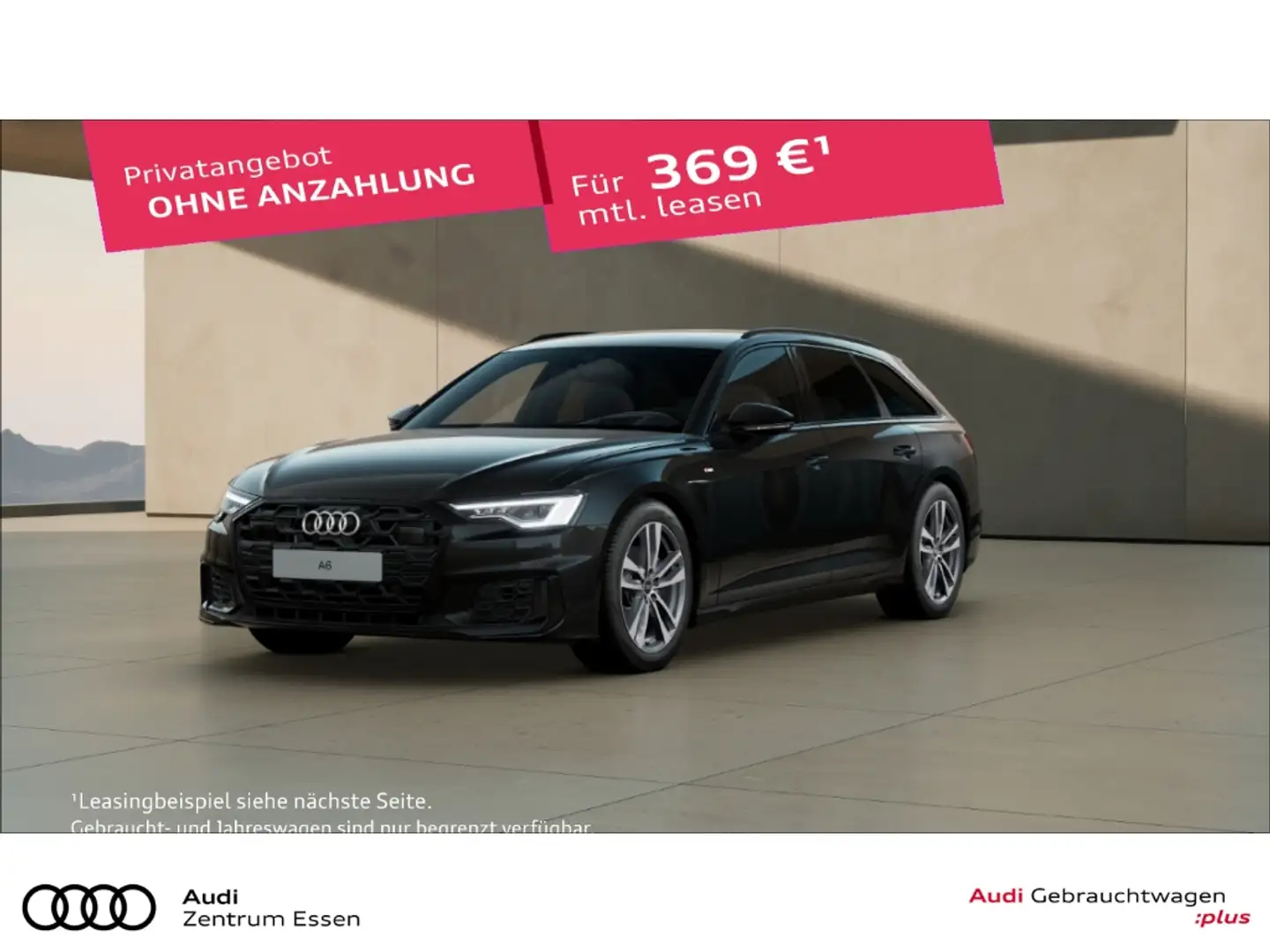 Audi A6 Avant 40 TDI S-LINE S-TRONIC MATRIX LED SHZ RÜFA Noir - 1