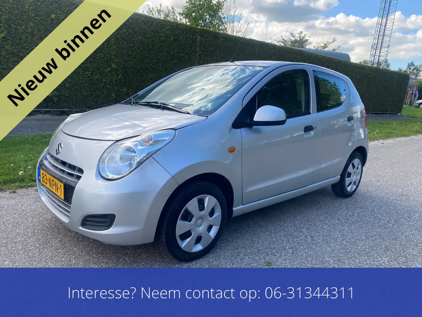 Suzuki Alto 1.0 Comfort Plus 5 deurs Airco Grigio - 1