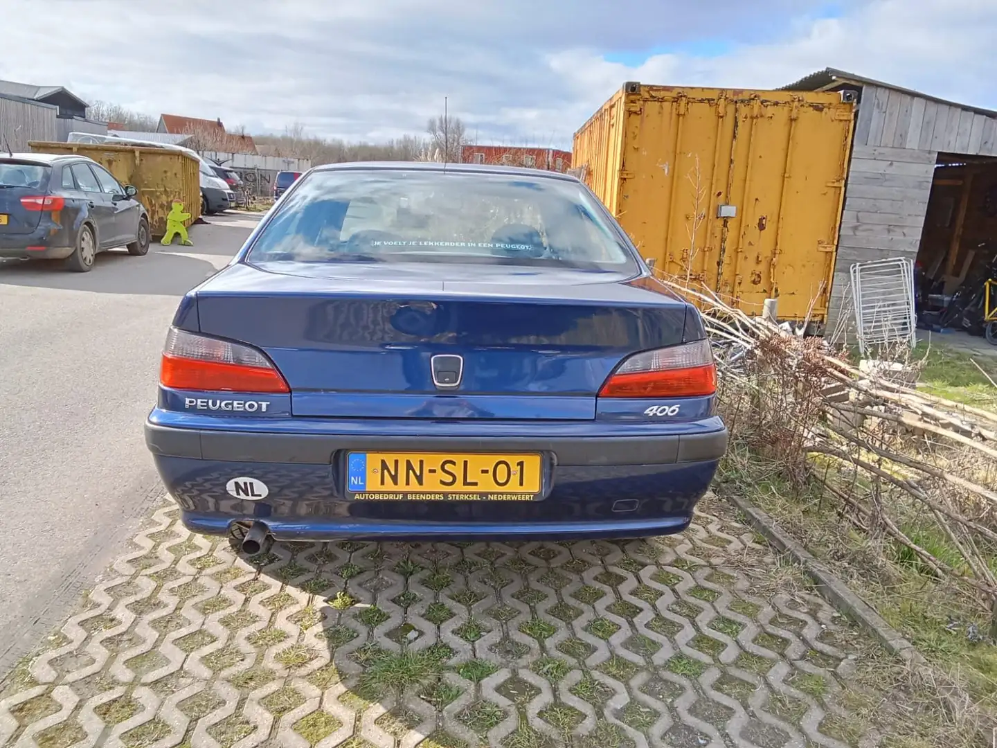 Peugeot 406 1.8-16V+SRX 75500 km  apk Blauw - 1