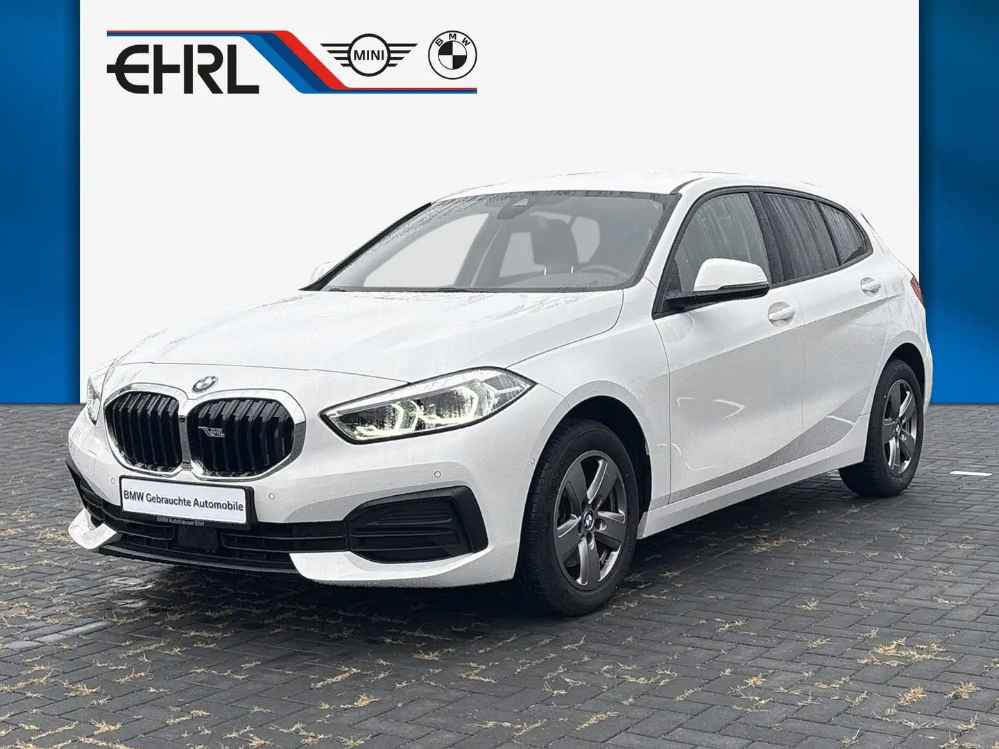 BMW 118 i Advantage DAB LED WLAN Tempomat Klimaaut. Weiß - 1