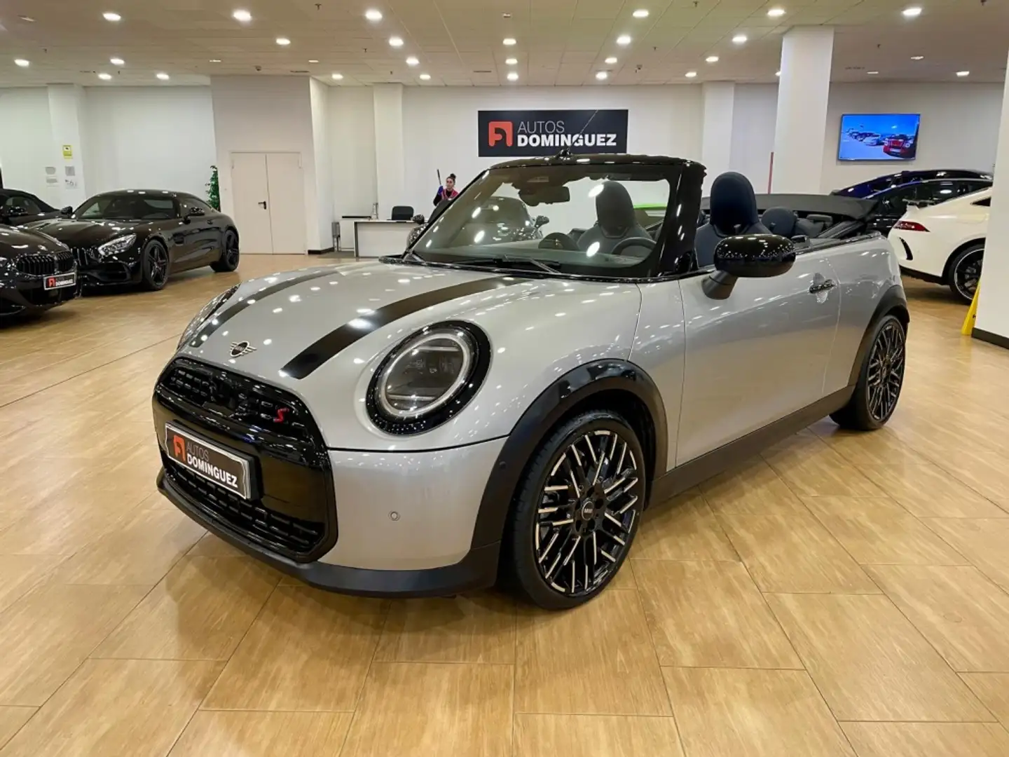MINI Cooper S Cabrio Classic Aut. Gris - 1