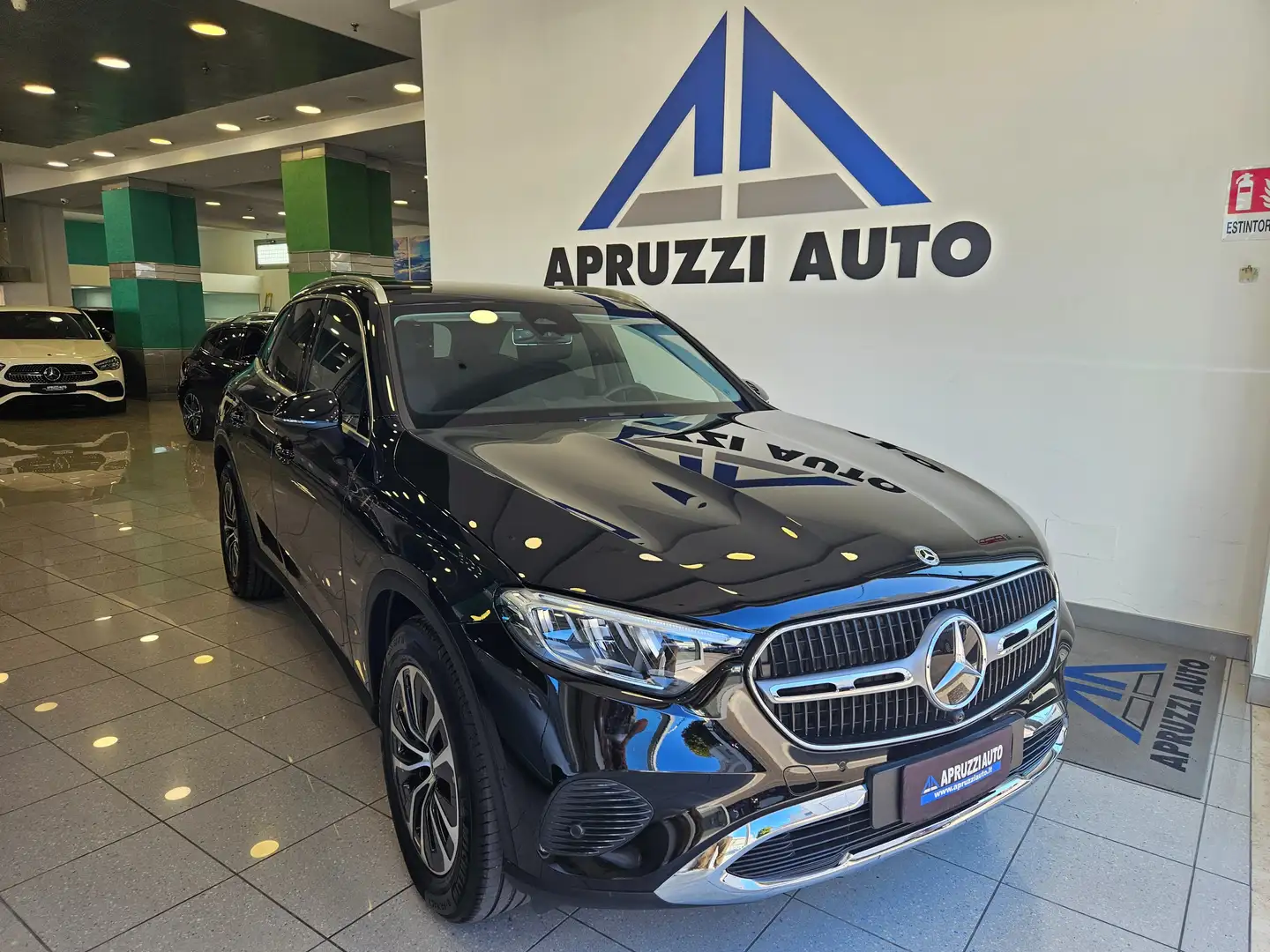 Mercedes-Benz GLC 220 d Advanced 4matic auto PELLE RETROCAM NAVI SENSORI Nero - 1