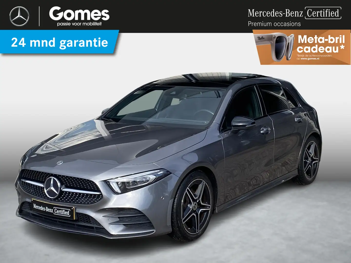Mercedes-Benz A 180 AMG | Panoramadak | Memory Stoelen Grijs - 1