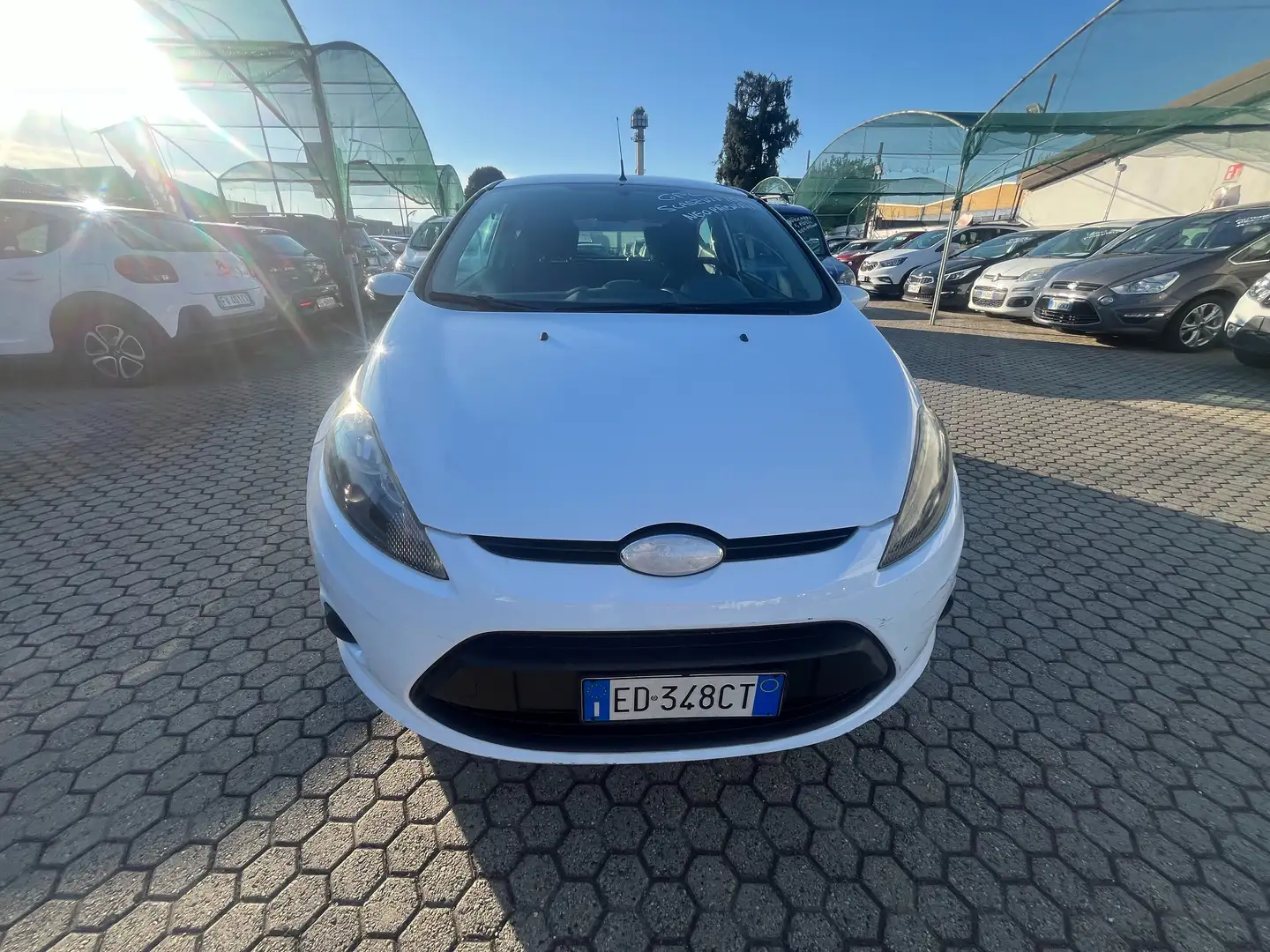 Ford Fiesta Fiesta VI 2008 3p 1.4 16v + Gpl c/esp E5 Bianco - 2