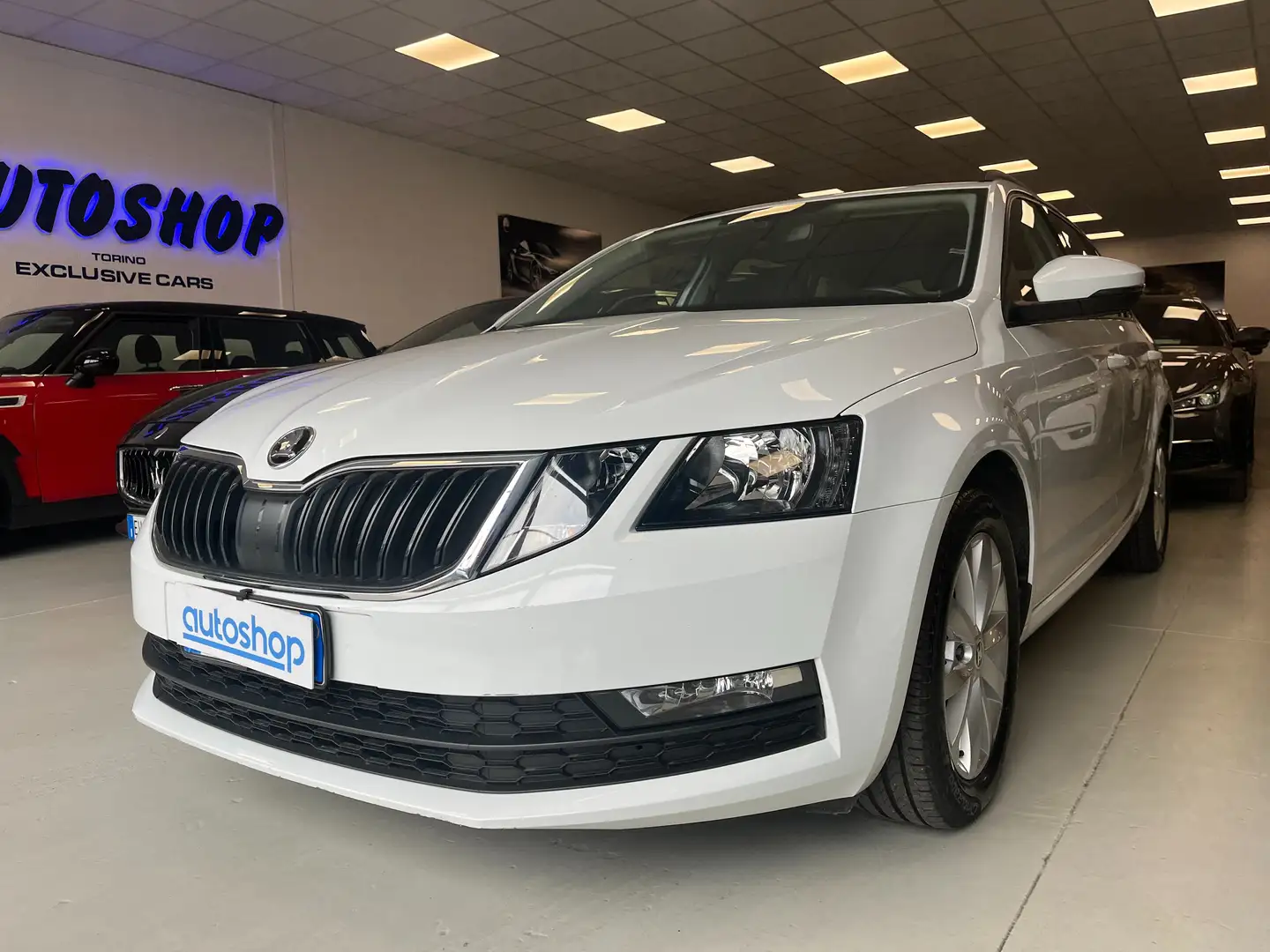Skoda Octavia Octavia Wagon 1.5 g-tec Style 130cv dsg Bianco - 1