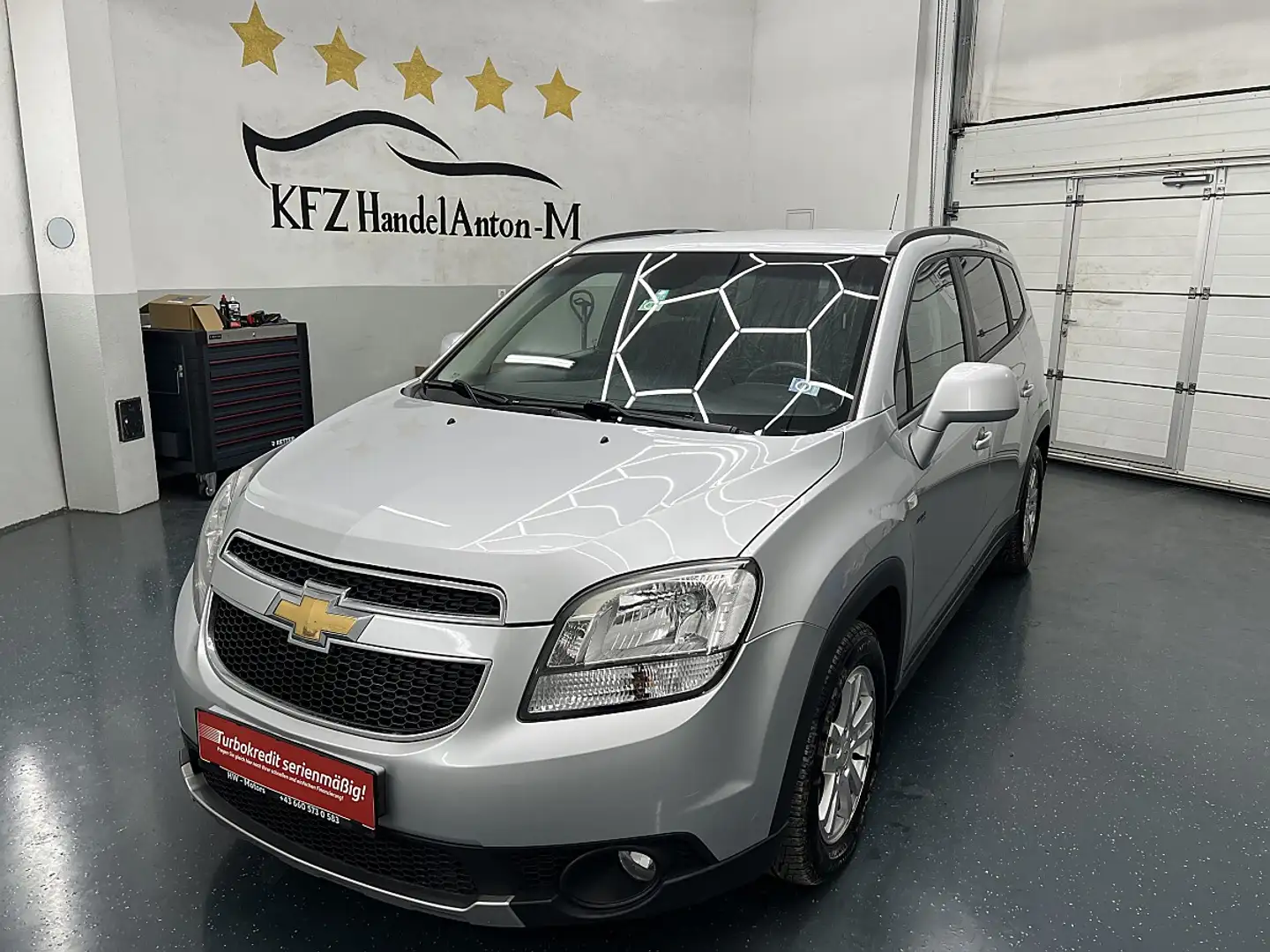 Chevrolet Orlando 2,0 ECO LT * 7 SITZER * SOFORT FINANZIERUNG & E... Grau - 1
