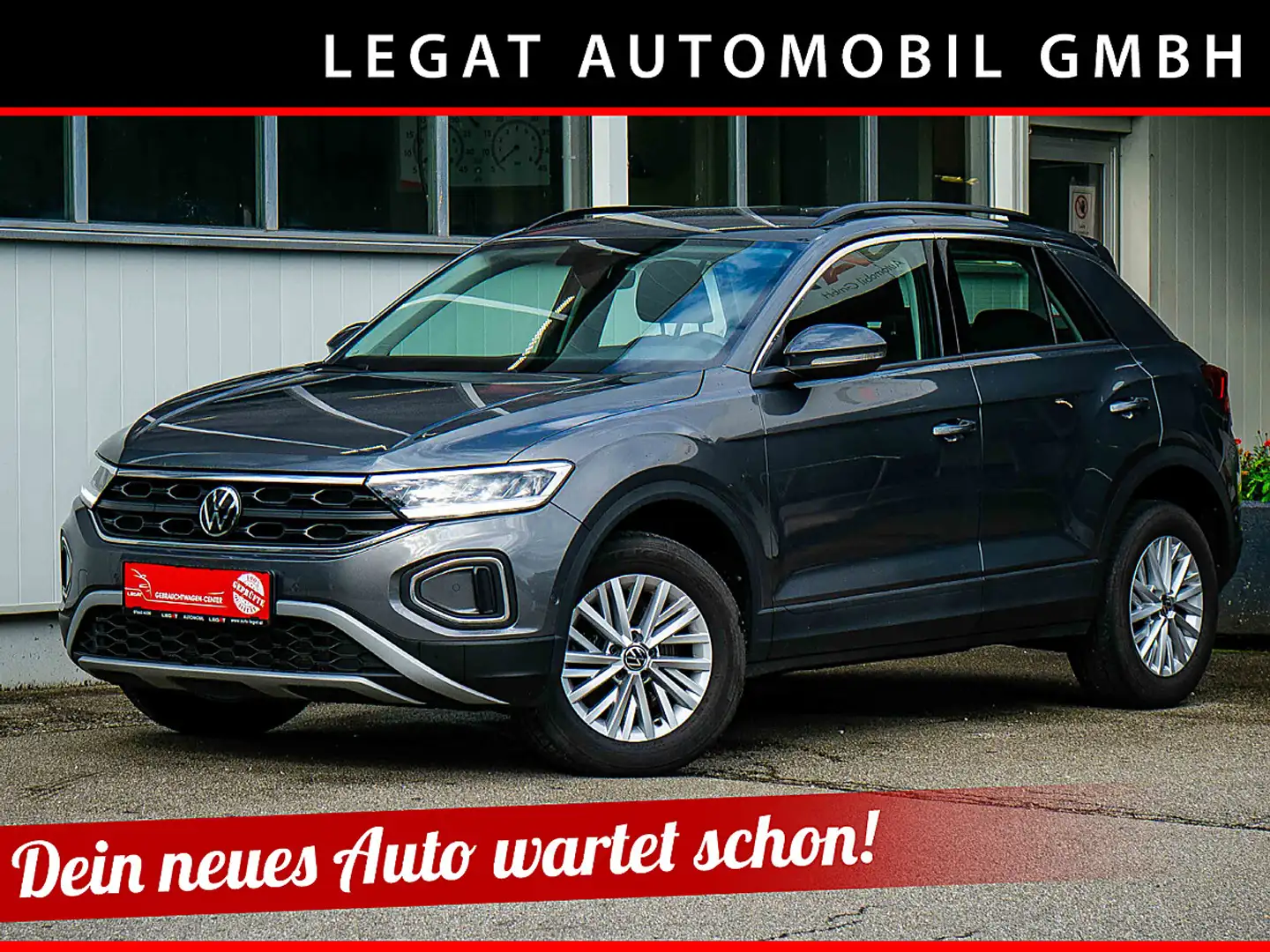 Volkswagen T-Roc 2.0 TDI Life DSG *NAVI*SITZHEIZUNG*VIRTUAL* Grau - 1