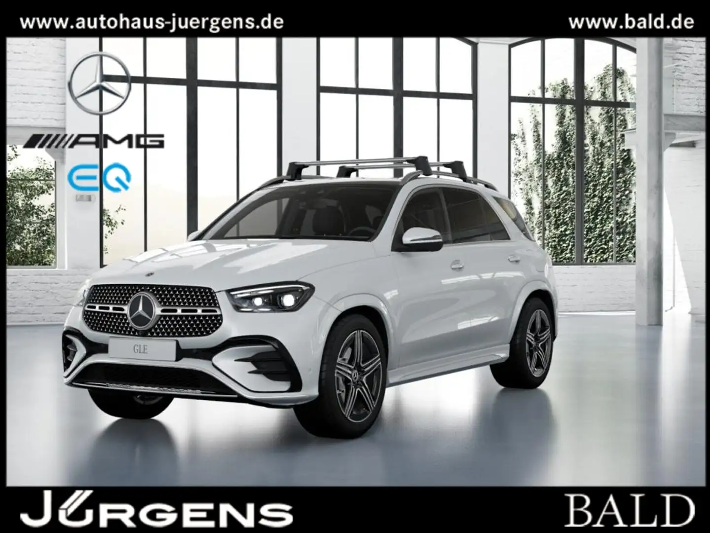 Mercedes-Benz GLE 350 de 4M AMG-Sport/Pano/Burm/AHK/Sitzklima Белый - 2