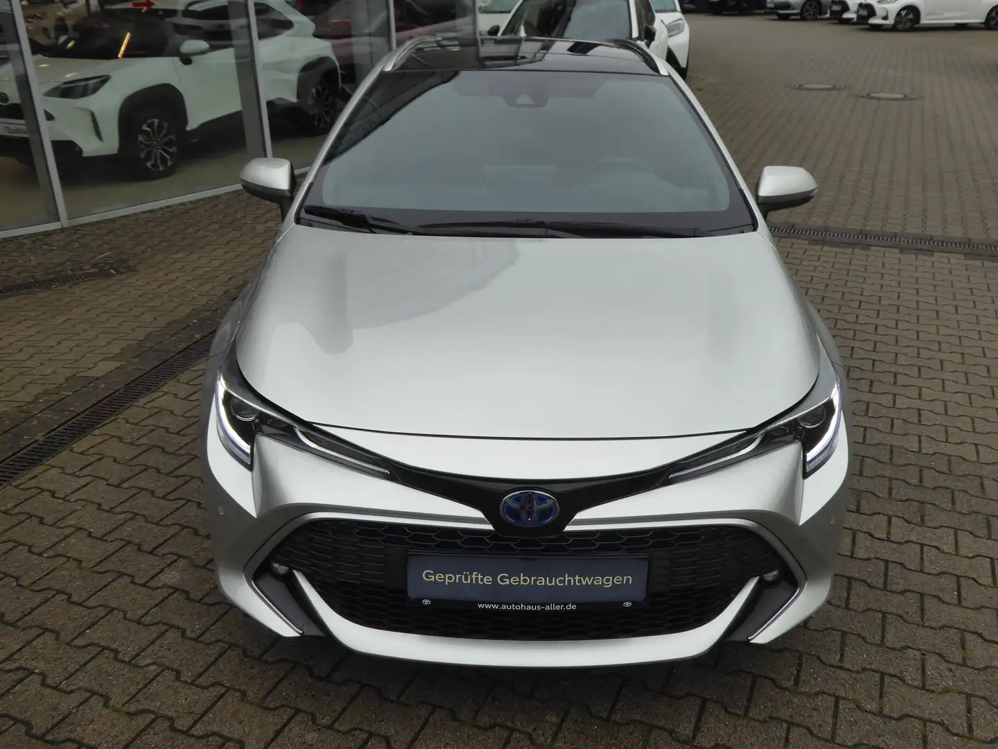 Toyota Corolla 2,0 l Hybrid Lounge + JBL + AHK + Schiebedach Grau - 2