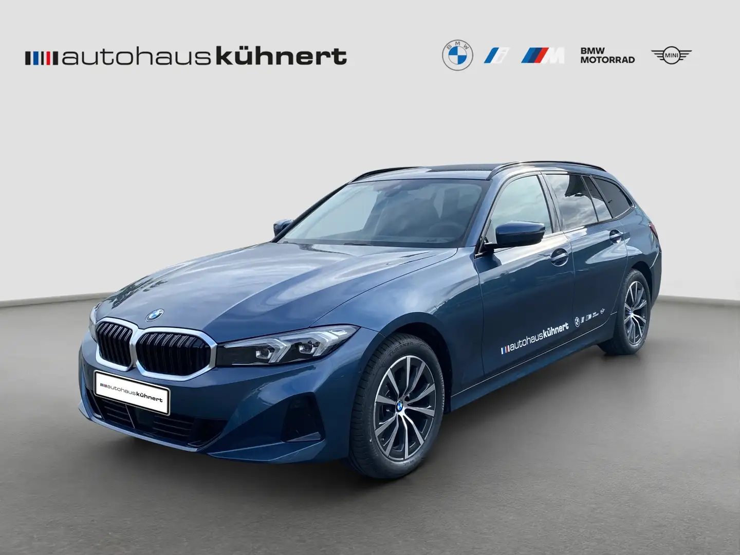 BMW 320 i Touring UPE: 60.840,- ACC LED SpurAss 360° Blau - 1