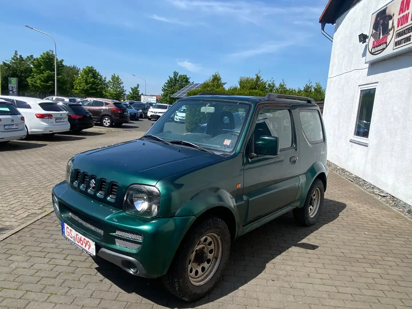 Suzuki Jimny Ranger Lim. 4X4 ALLRAD/ 1-HAND/ TÜV NEU/ Grün - 2