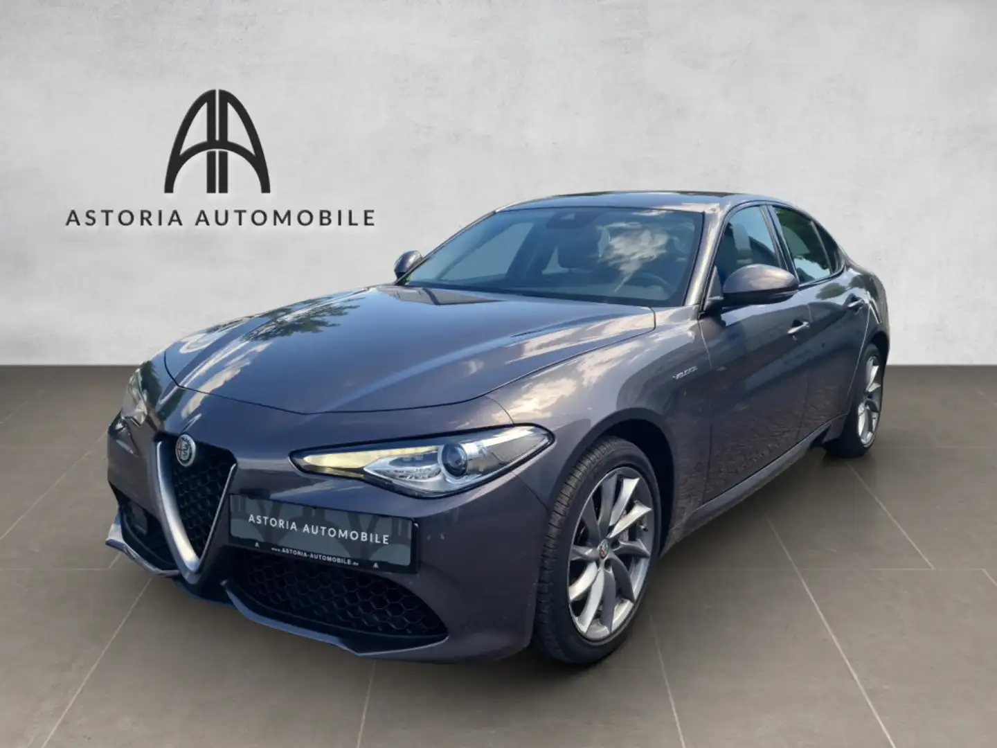 Alfa Romeo Giulia Veloce Q4 Bi-Xenon Navi Klimaauto Memory Grau - 1