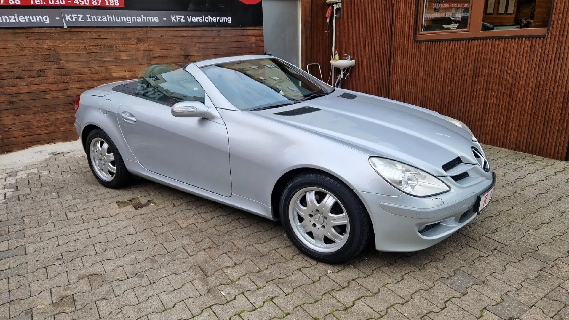Mercedes-Benz SLK 200 SLK Roadster SLK 200 Kompressor, 1 Hand Silber - 2