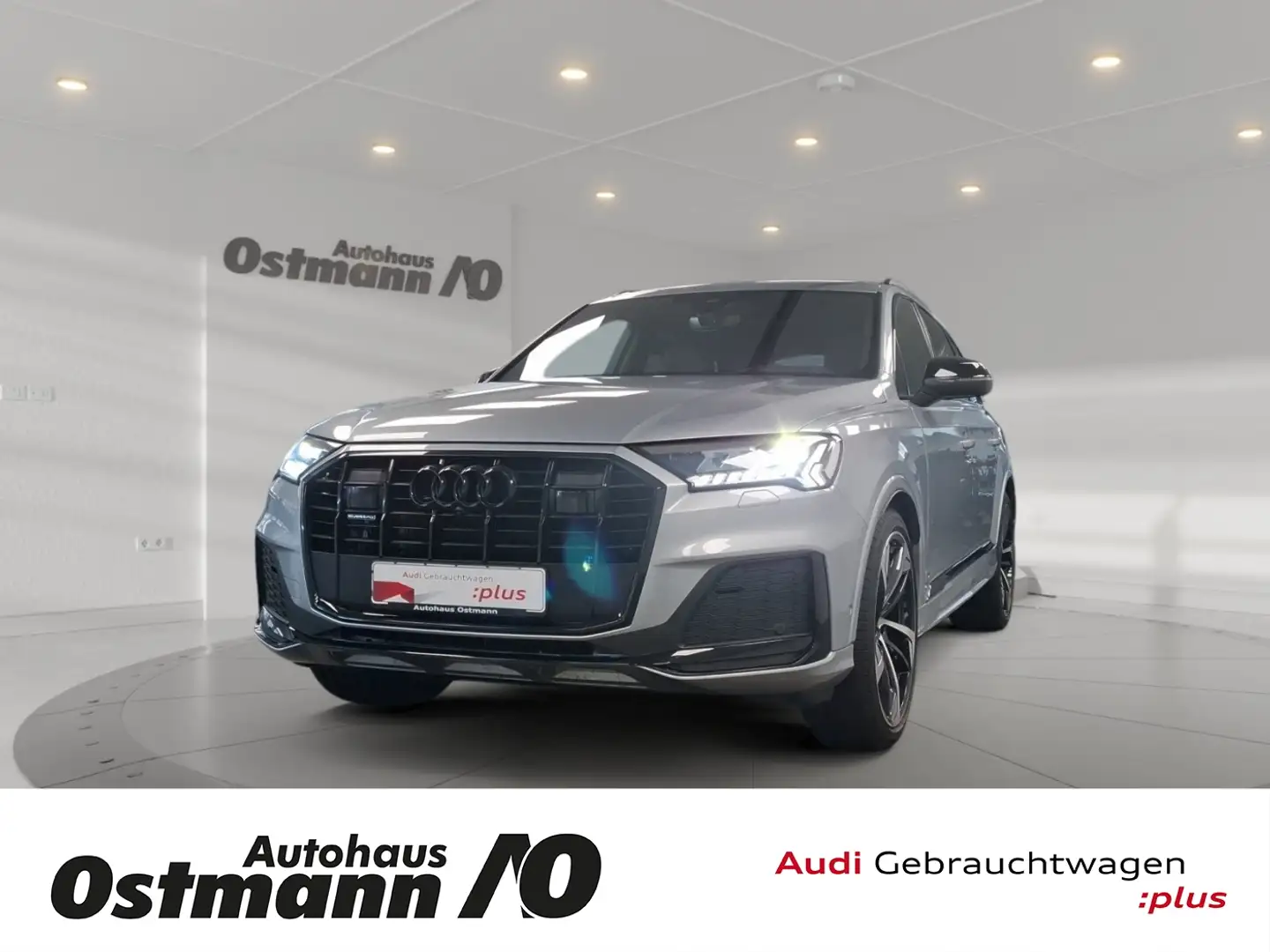Audi Q7 50 TDI quattro competition AHK HUD 22'' STH Silber - 1