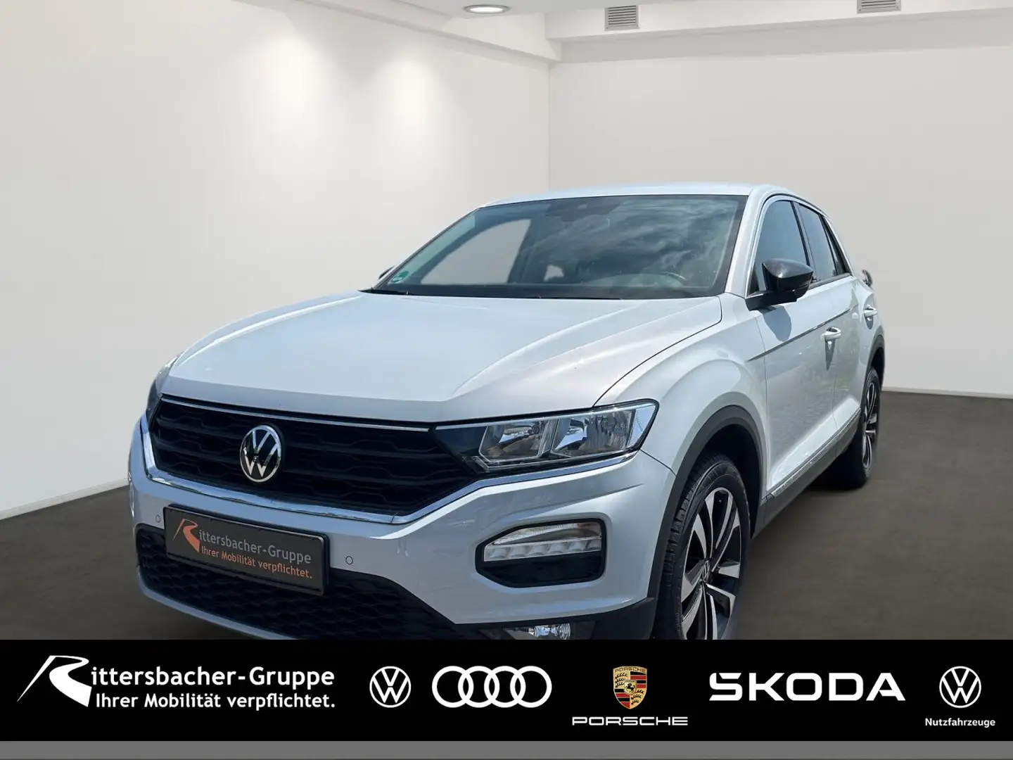 Volkswagen T-Roc 1.0 TSI United Navi DAB+ Plateado - 1