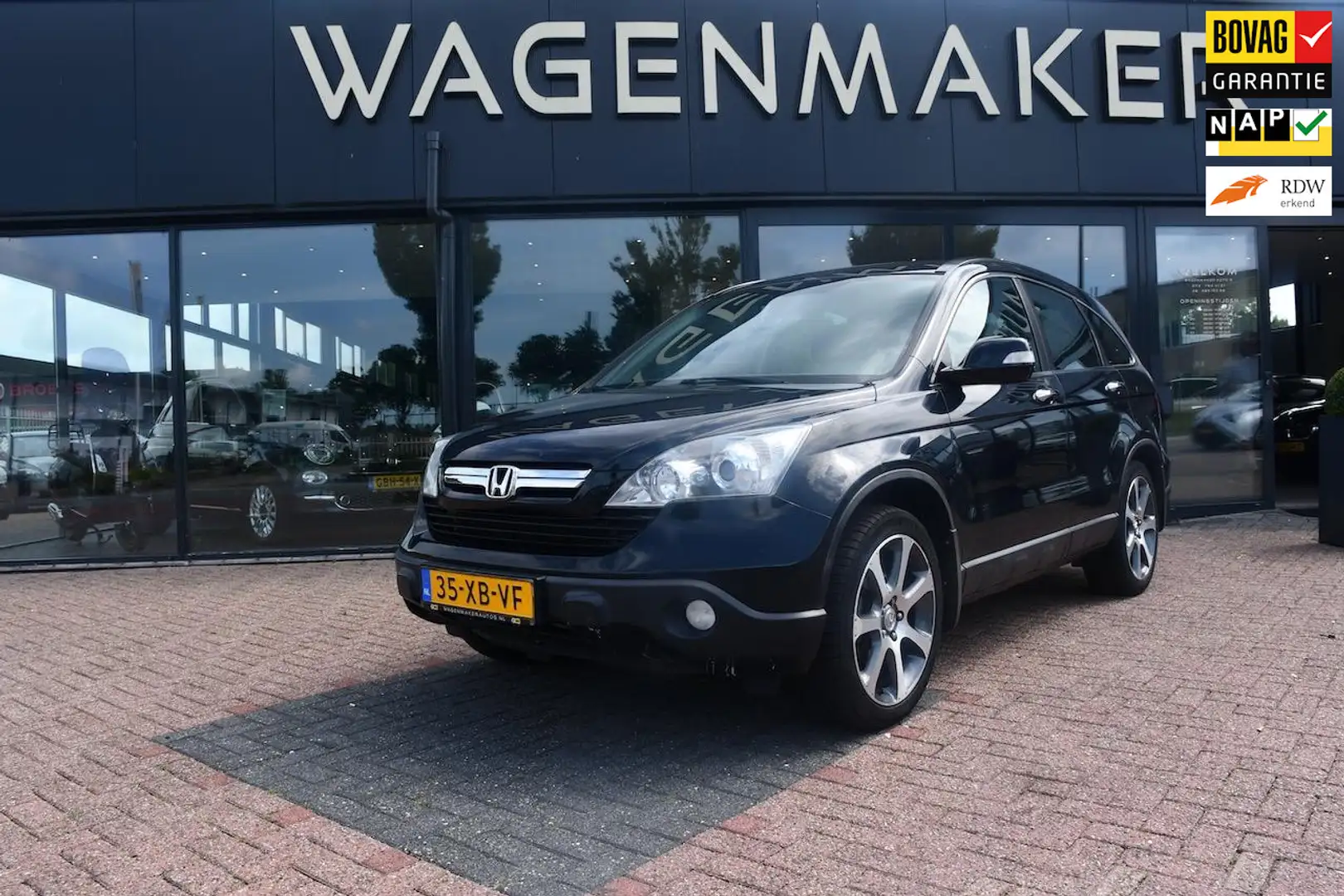 Honda CR-V 2.0i Elegance Clima|Cruise|6Bak|DEALER AUTO! Negro - 1