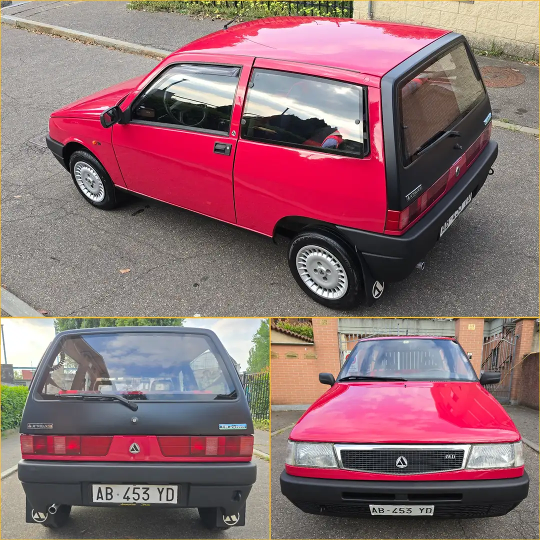 Autobianchi Y10 4WD Sestrieres Rouge - 2