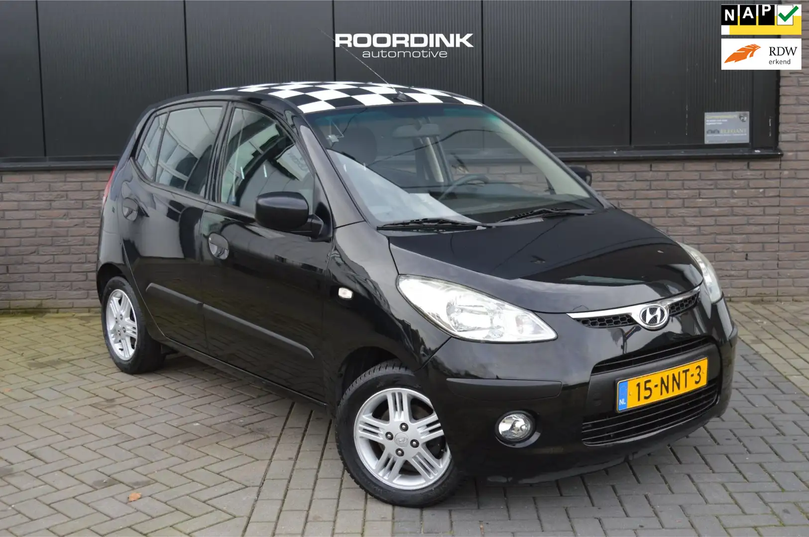 Hyundai i10 Airco|PDC|Bluetooth| Nieuwe APK| Elek.ramen Noir - 1