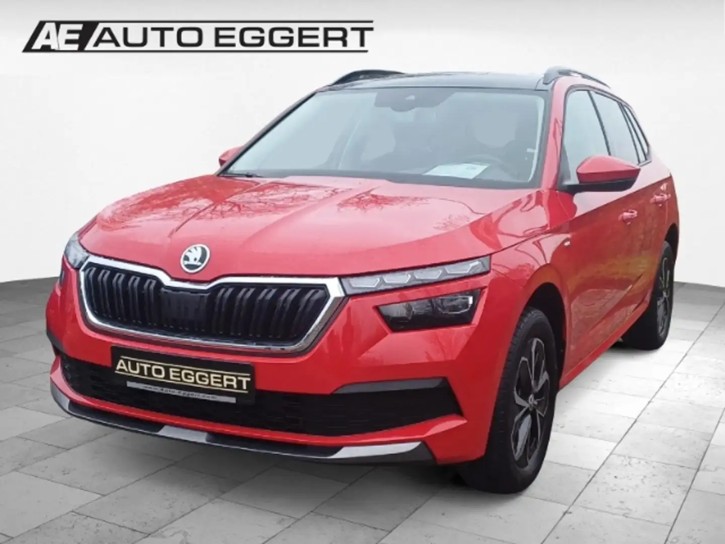 Skoda Kamiq Drive 125 1,0 TSI 5-Gang-Schaltgetriebe AHK-klappb Rouge - 1