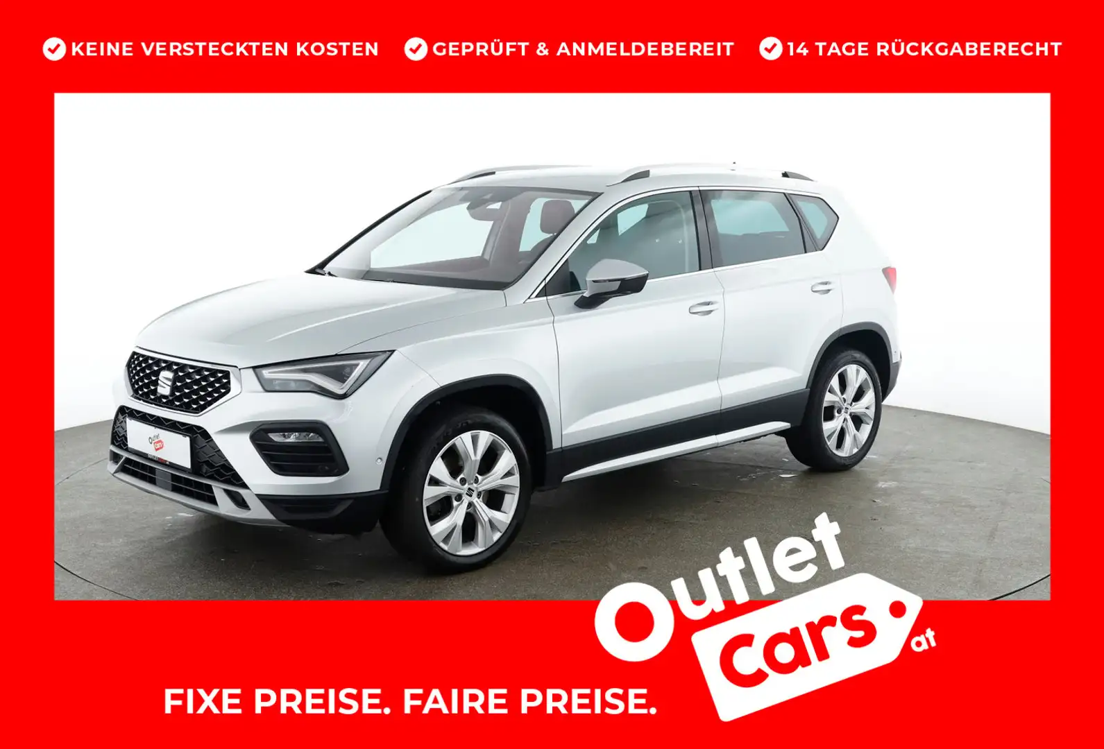 SEAT Ateca Xperience 2.0 TDI DSG 4Drive Argintiu - 1