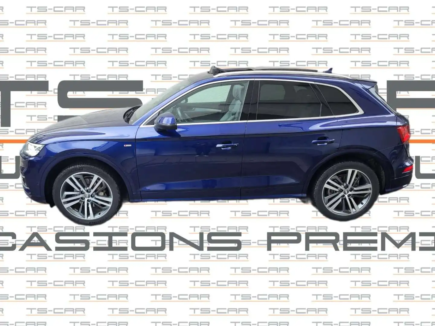 Audi Q5 Q5 2.0 TDI quattro S tronic S LINE Bleu - 1