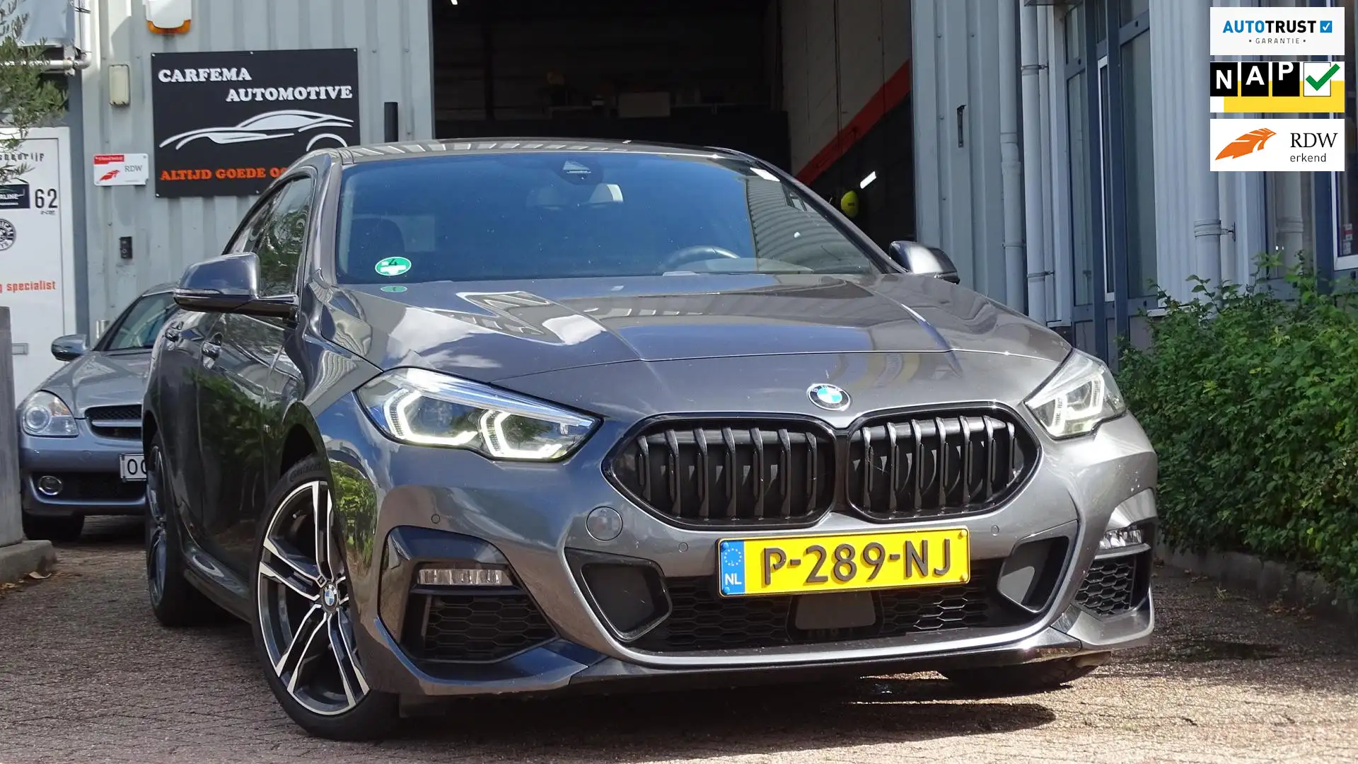 BMW 218 2-serie Gran Coupé 218i Business Edition Gris - 1