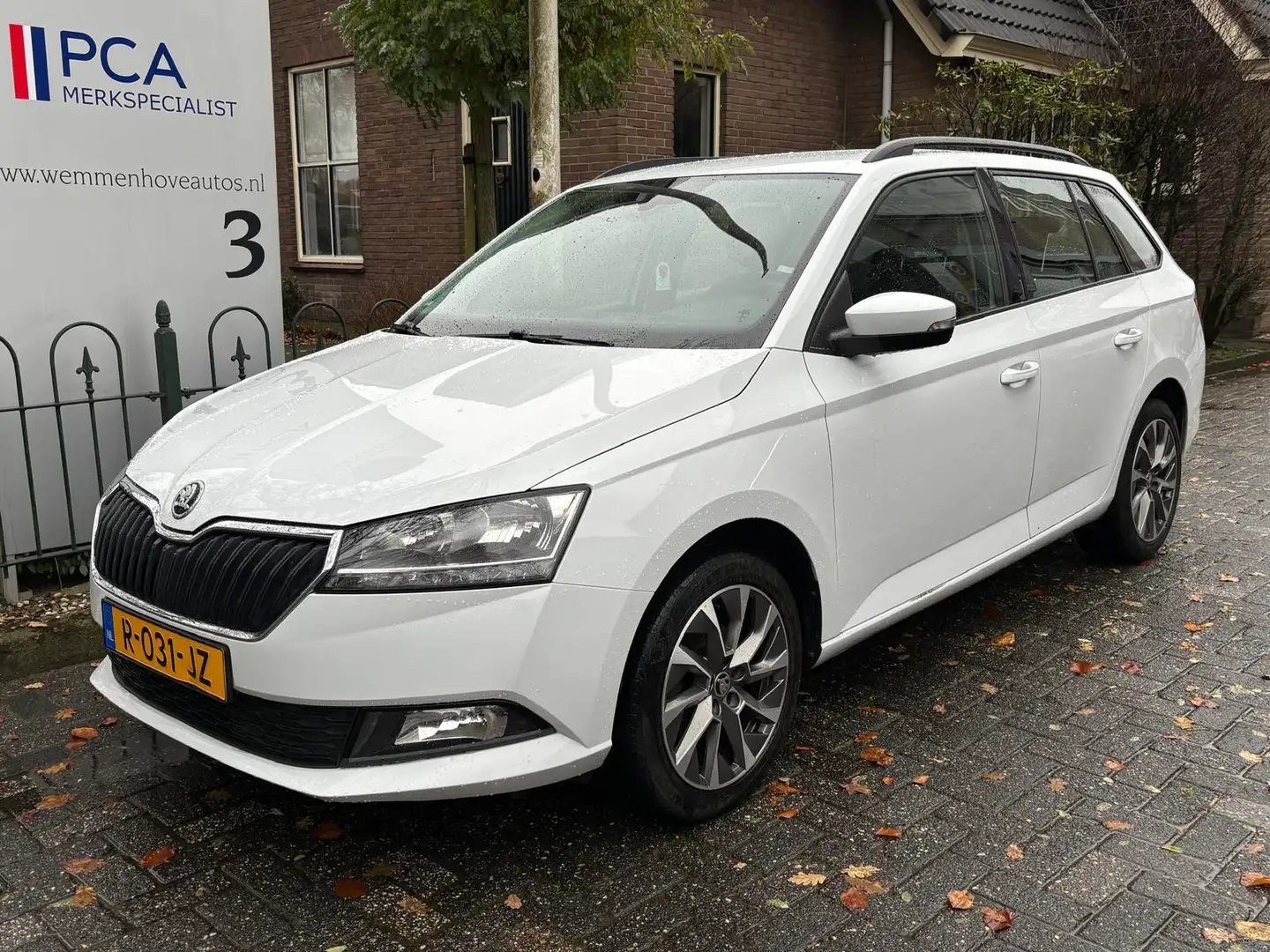 Skoda Fabia Combi 1.0 TSI Business Edition Blanc - 2