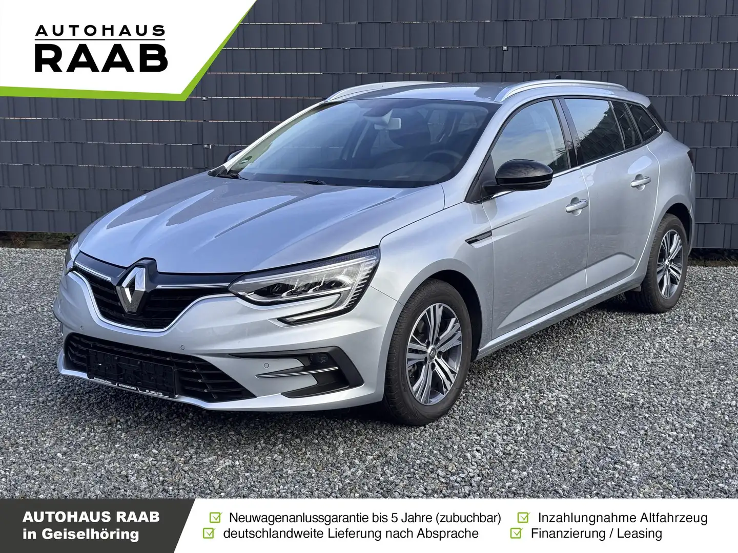 Renault Megane IV 85 kW (116 PS), Doppelkupplungsgetriebe (DSG) Silber - 1