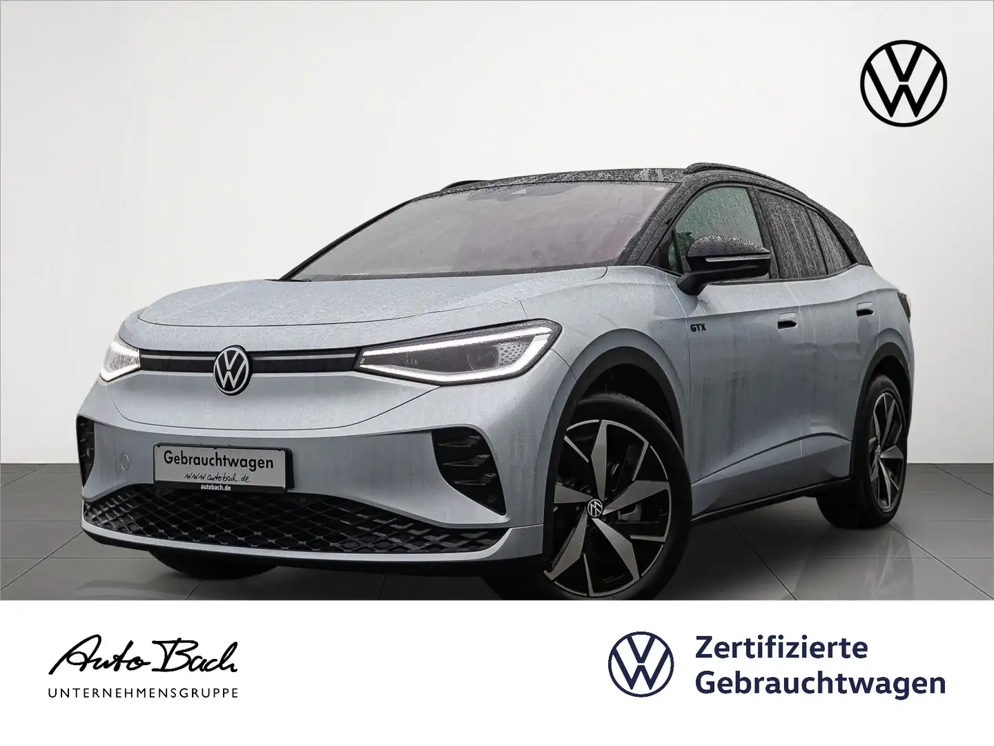 Volkswagen ID.4 GTX Navi LED Standhzg ACC CarPlay EPH DAB Silber - 1