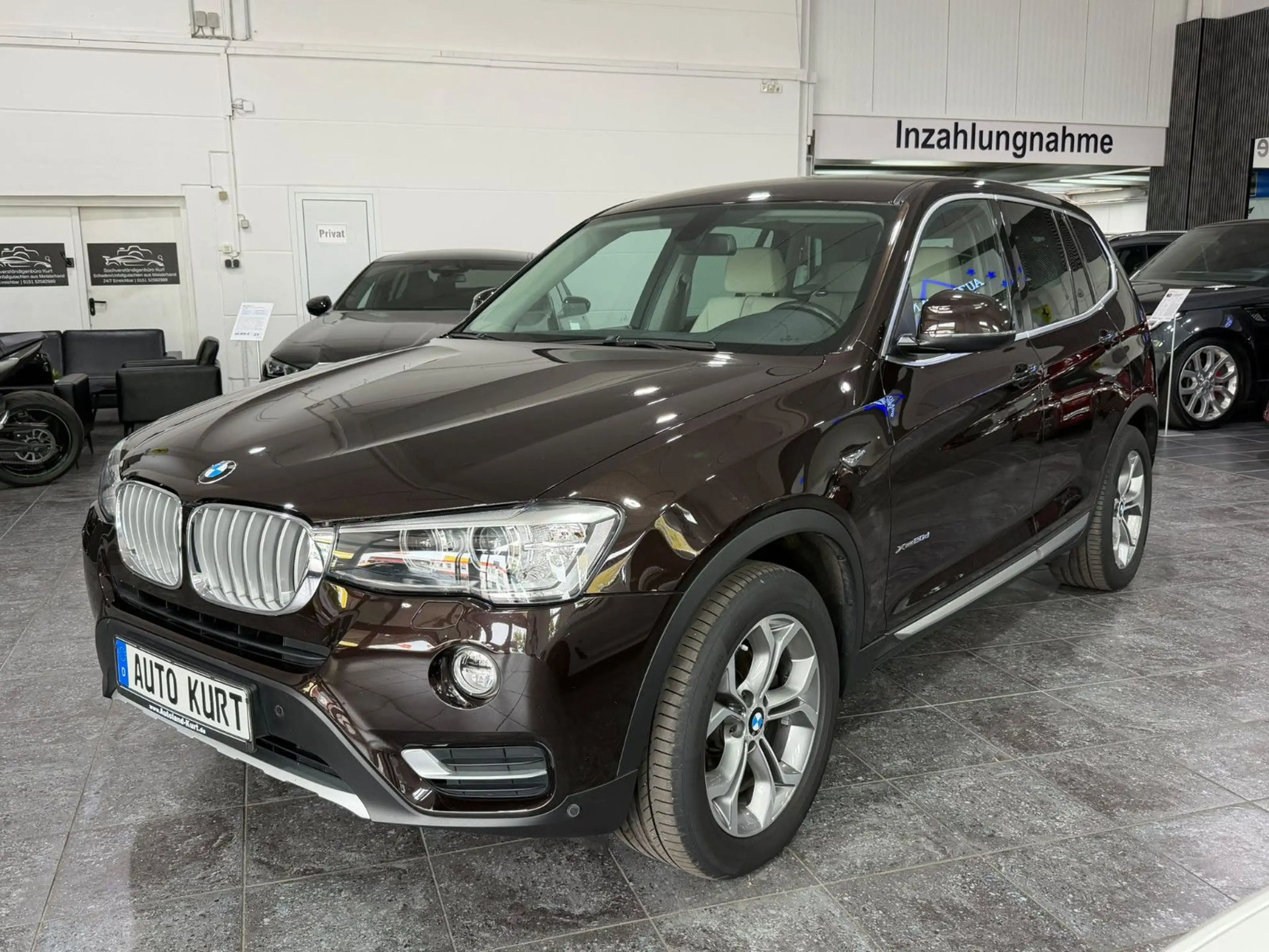 BMW X3 xDr.20 d Autom*RFK*Navi*Xenon*Leder*X-Line — photo 3