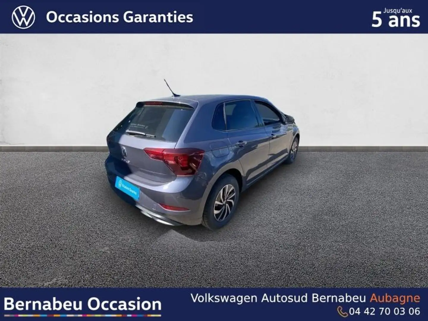 Volkswagen Polo 1.0 TSI 95ch VW Edition Gris - 2